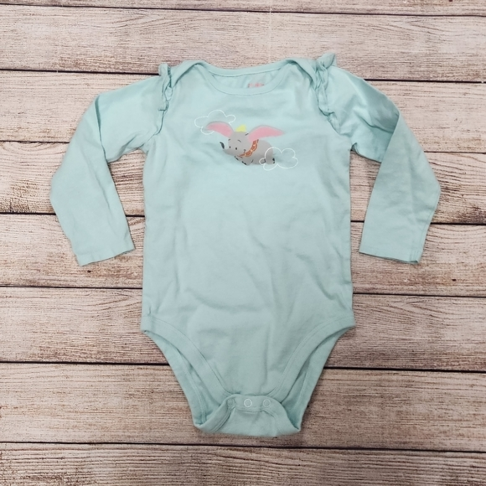 Disney Jumping Beans Dumbo Long Sleeve‎ Onesie